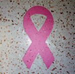 Breast Cancer Ribbon Azrock in Estrie Field