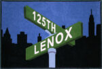 125Tth & Lenox Rug 2' X 3' Cut From betley Prince Street Carpet Bound Edges