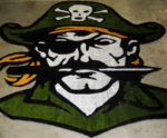 Plainsboro 29′ X 33′ Football Field Center Logo Cut From Artificial Turf Shown Prior To Installation